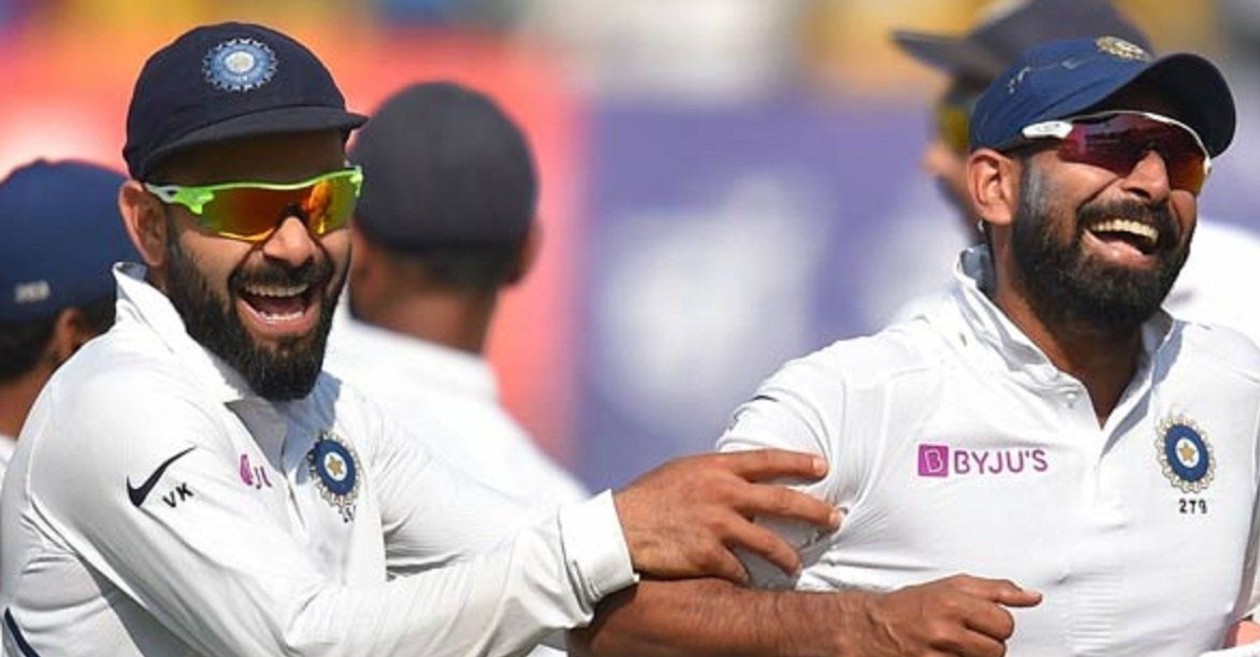 Virat Kohli and Mohammed Shami