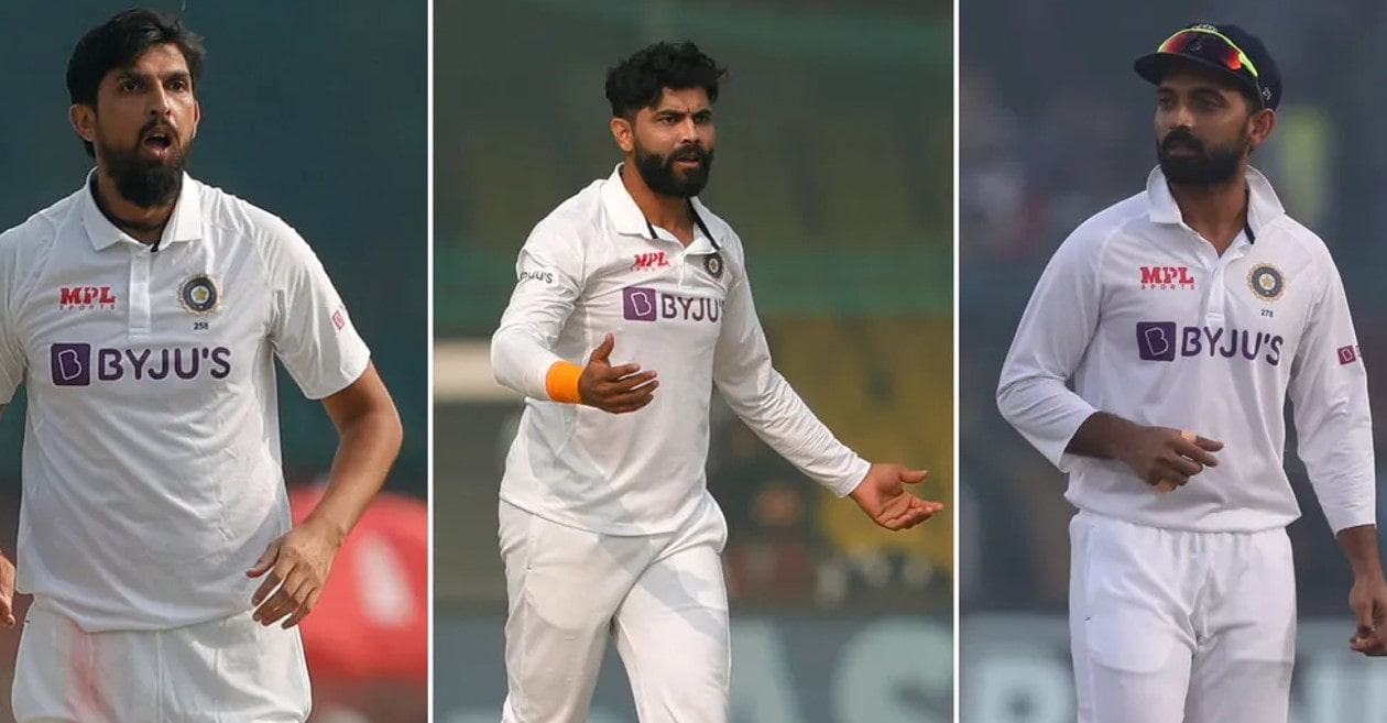 Ishant Sharma, Ravindra Jadeja, Ajinkya Rahane