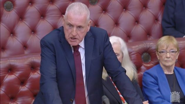 Labour's Lord Coaker raised concerns about unaccompanied children who he said will be detained for an 