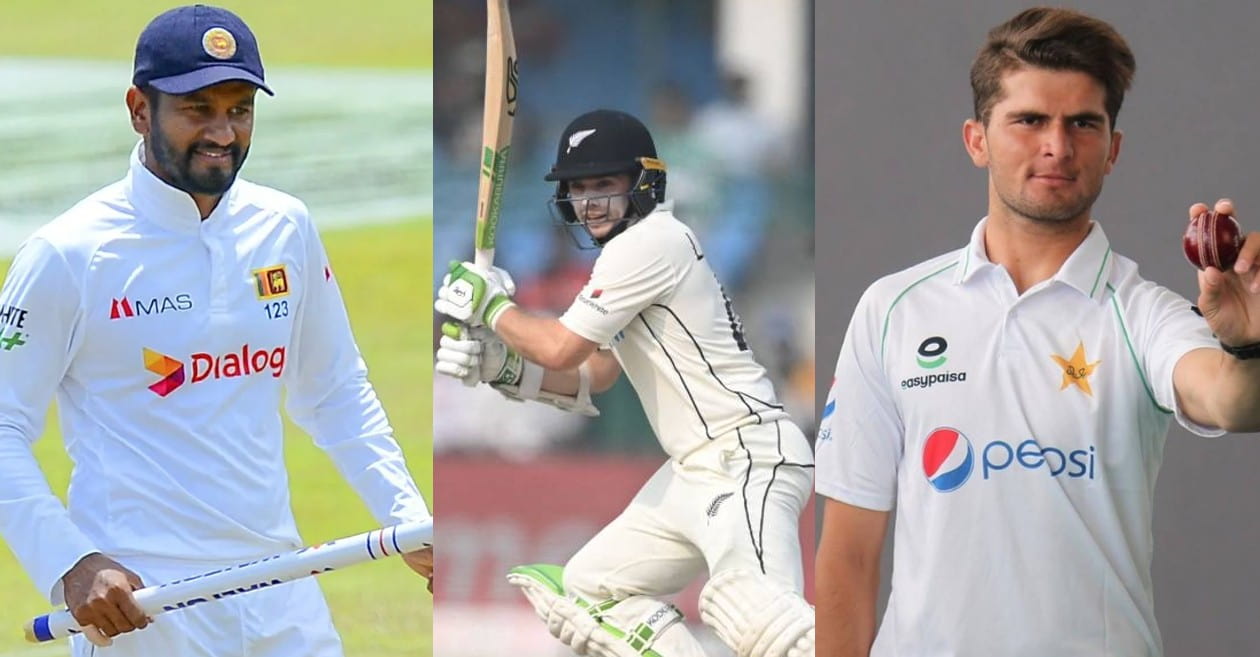 Dimuth Karunaratne, Tom Latham, Shaheen Afridi