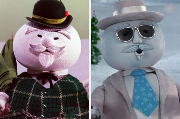 Sam The Snowman (left) and Leon The Snowman