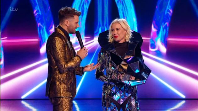 Denise Van Outen performed as Fox on The Masked Singer in 2020