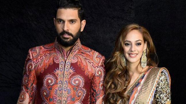 Yuvraj Singh and Hazel Keech