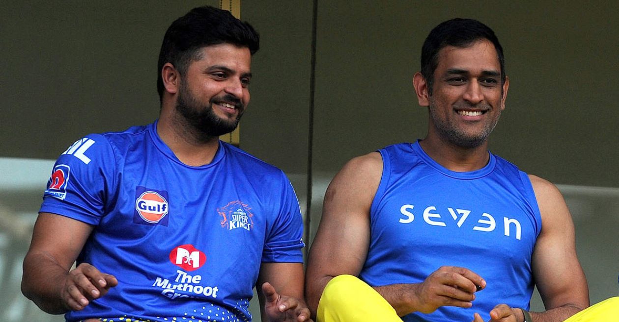 Suresh Raina and MS Dhoni