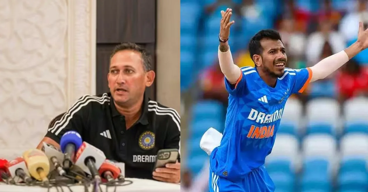 Ajit Agarkar and Yuzvendra Chahal