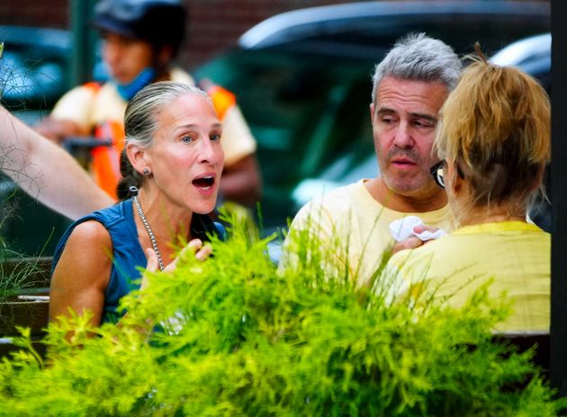 Sarah Jessica Parker and Andy Cohen were spotted dining together in New York City earlier this year.