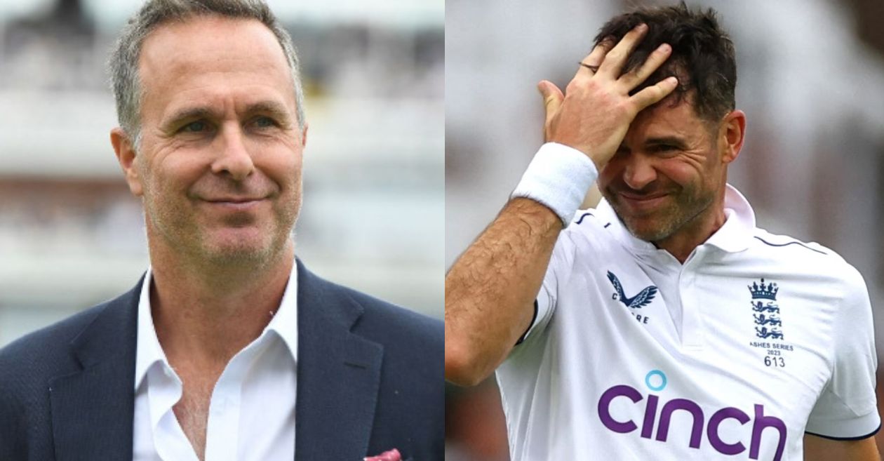 Michael Vaughan and James Anderson