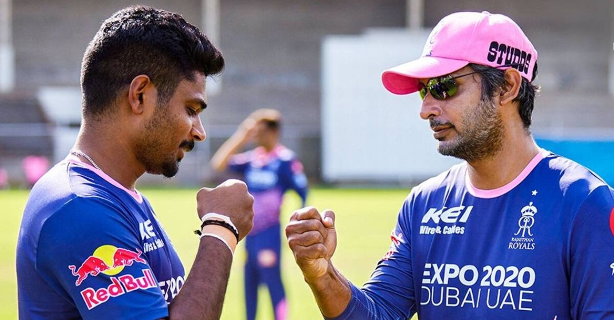 Sanju Samson and Kumar Sangakara