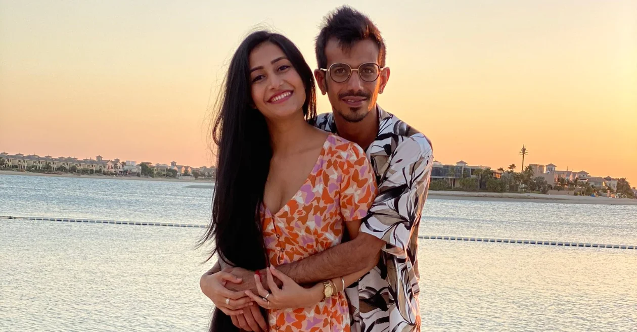 Yuzvendra Chahal and Dhanashree Verma