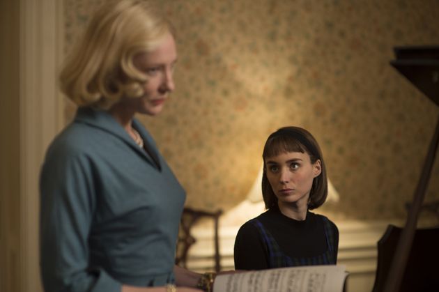 Cate Blanchett and Rooney Mara in Carol