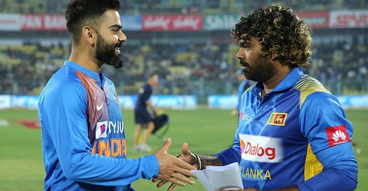 Virat Kohli and Lasith Malinga