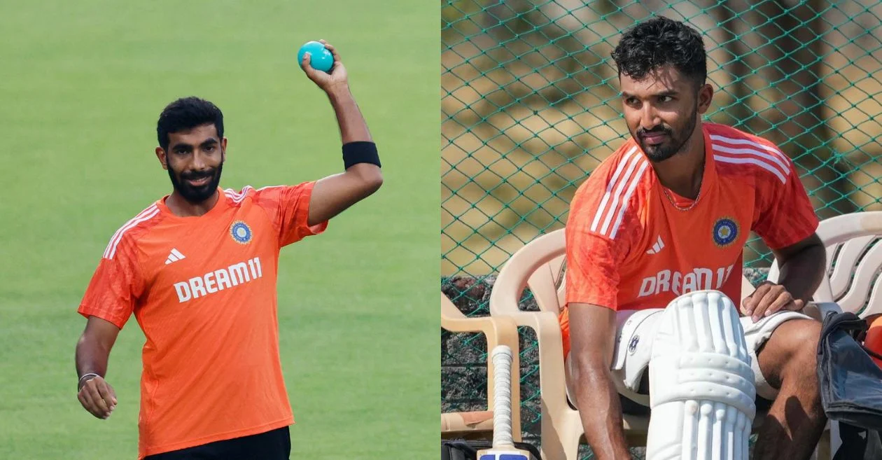 Jasprit Bumrah and Devdutt Padikkal