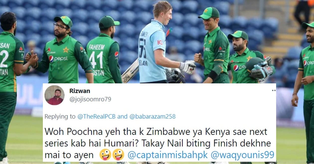 Fans troll Pakistan after loss to England in 1st ODI