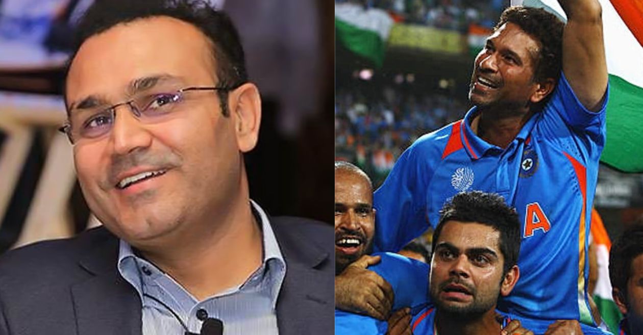 Virender Sehwag reveals why Virat Kohli carried Sachin Tendulkar