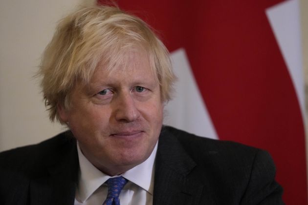 <strong>Boris Johnson ahead of a meeting with Sultan of Oman Haitham Bin Tarik Al Said in 10 Downing Street on Thursday.</strong>