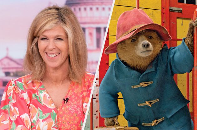 Kate Garraway and Paddington Bear