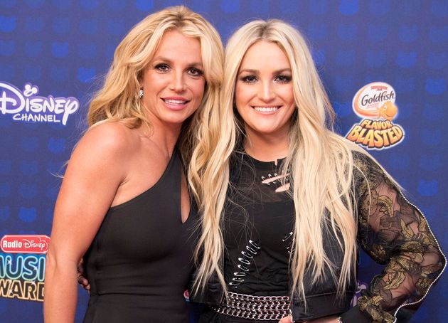 Britney and Jamie Lynn pictured in 2017