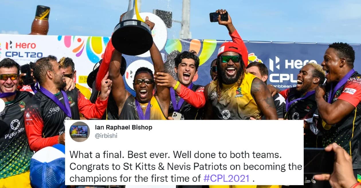 St Kitts and Nevis Patriots win CPL 2021