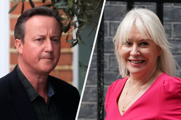 <strong>David Cameron and Nadine Dorries.</strong>