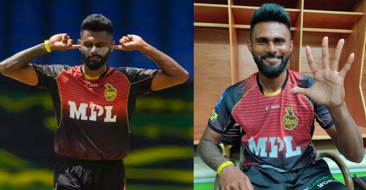 Isuru Udana picks his first fifer of CPL