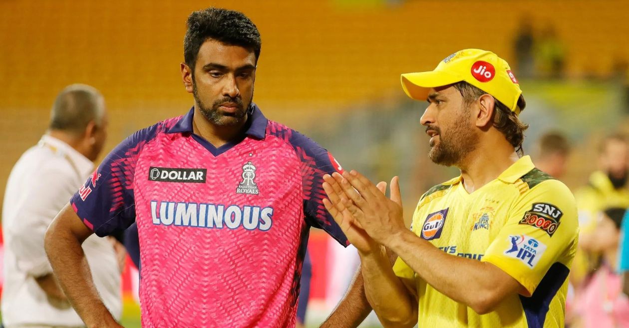 Ravichandran Ashwin and MS Dhoni