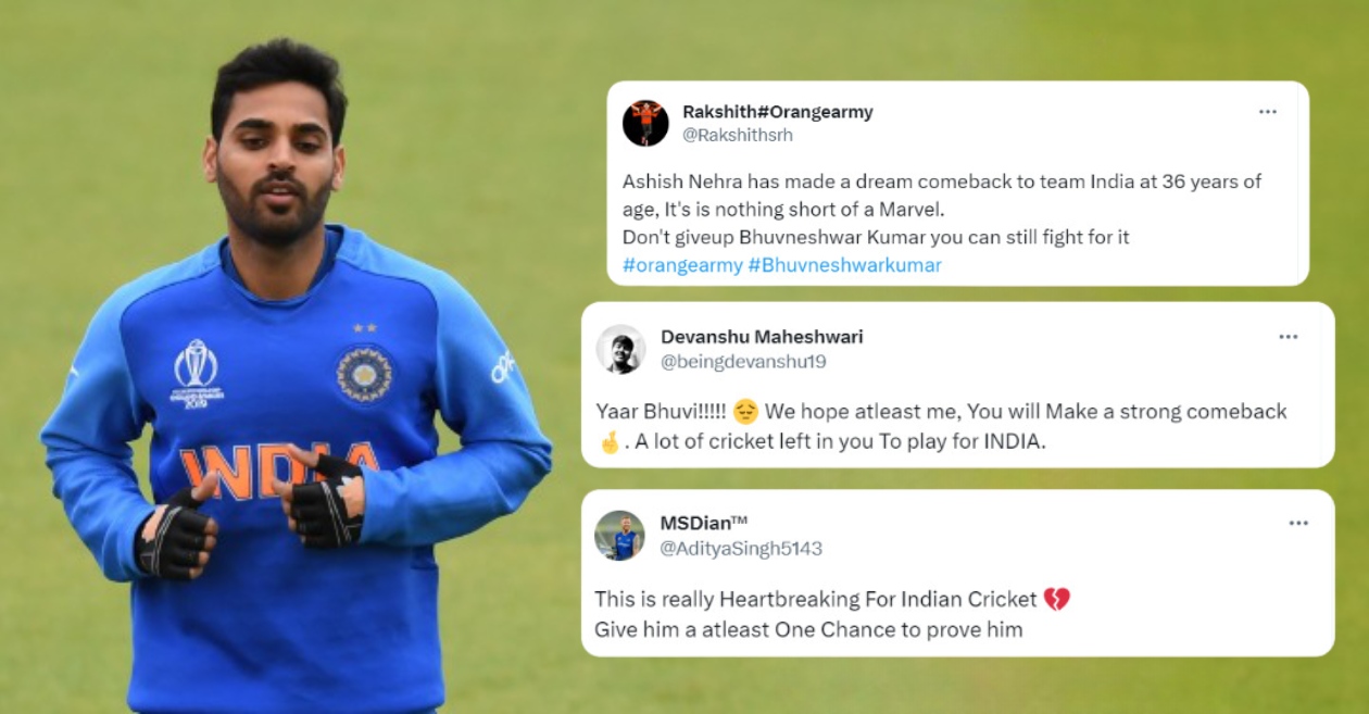 Fans react to Bhuvneshwar Kumar's retirement speculations