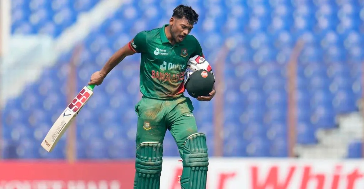 Asia Cup 2023: Reason Behind Mehidy Hasan Miraz given runout with both batters on same side