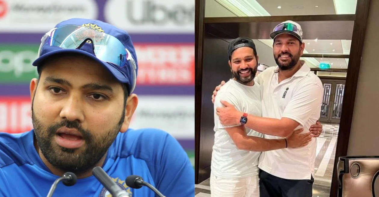 Rohit Sharma and Yuvraj Singh