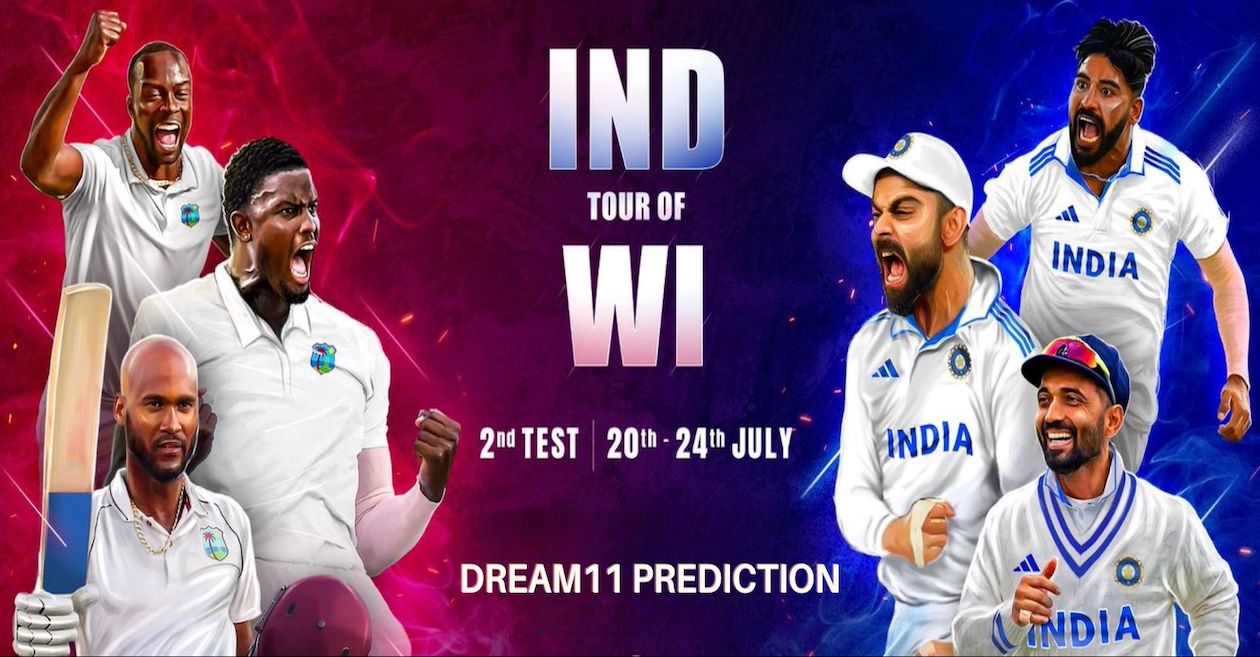 West Indies vs India 2023, 2nd Test