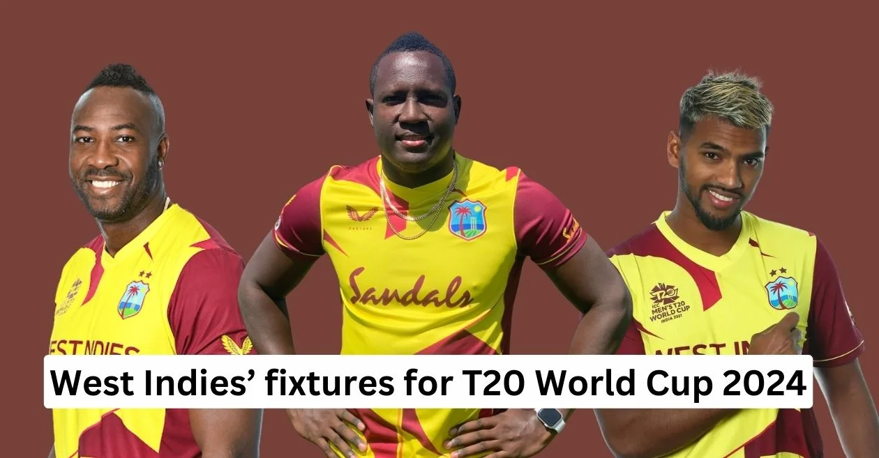 WI fixtures for T20 WC 2024