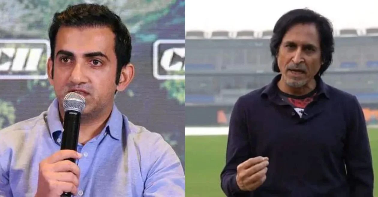 Gautam Gambhir and Ramiz Raja