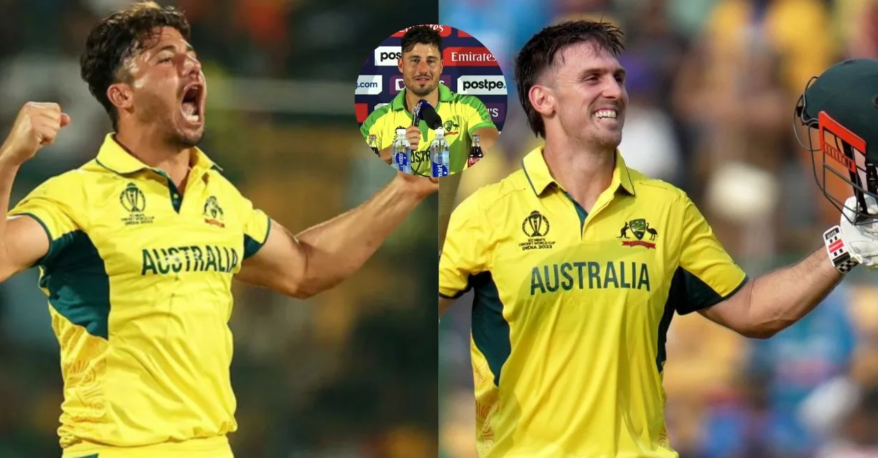 Marcus Stoinis and Mitchell Marsh