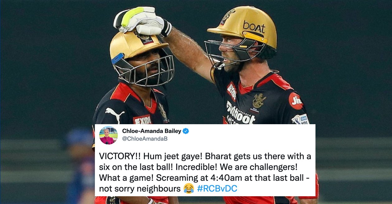 KS Bharat, Glenn Maxwell