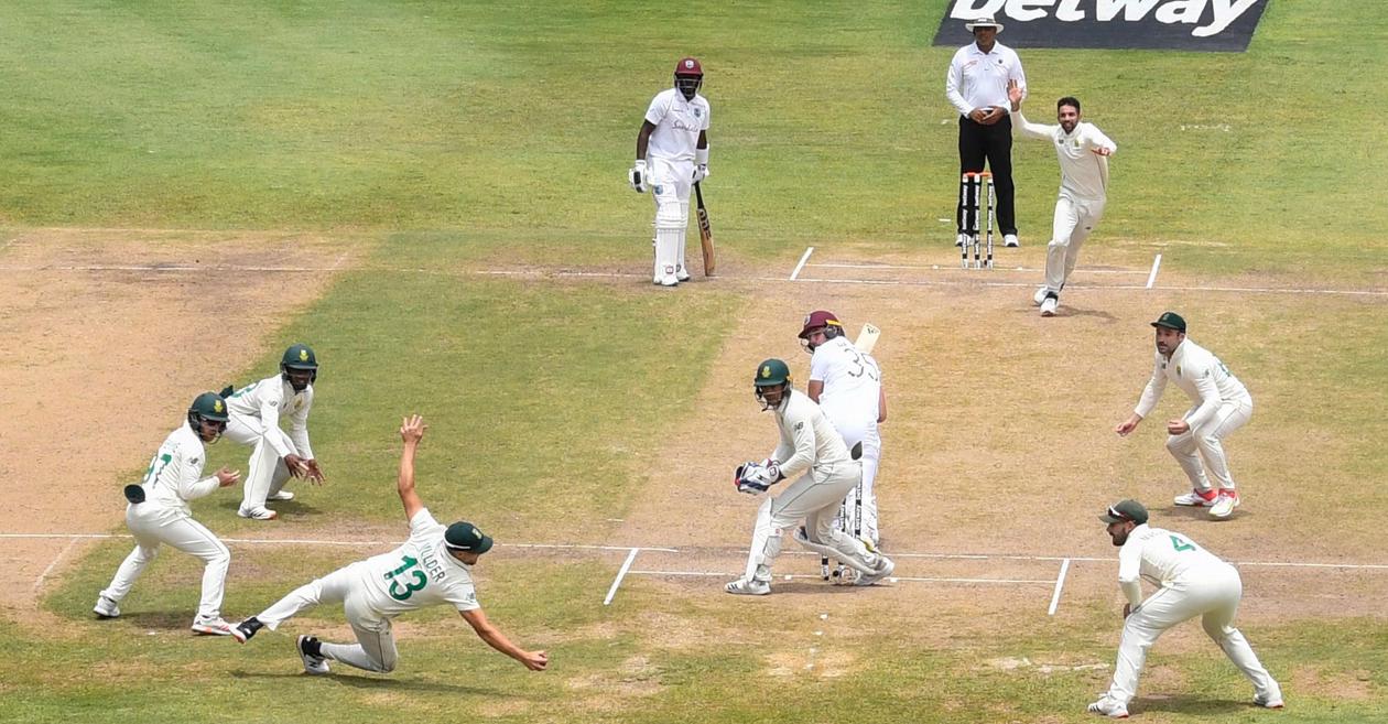 Keshav Maharaj Hat-trick