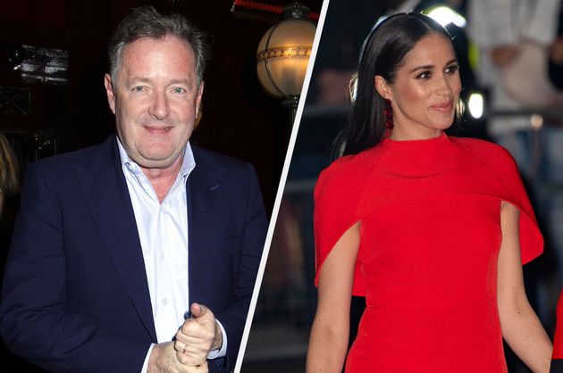 Piers Morgan and Meghan Markle