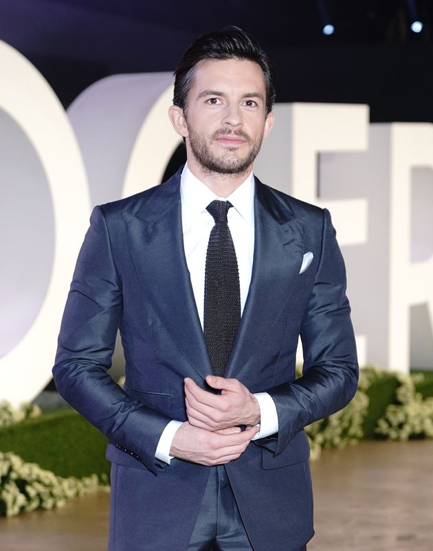 Jonathan Bailey at the Bridgerton premiere earlier this month