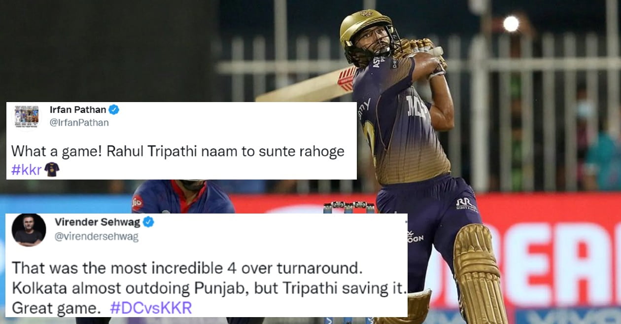 Rahul Tripathi takes KKR to thrilling win