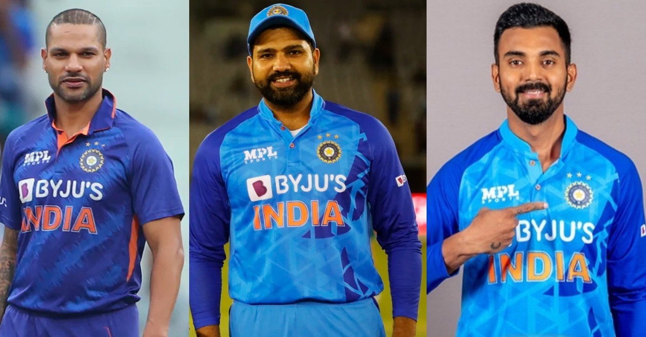 Shikhar Dhawan, Rohit Sharma, KL Rahul