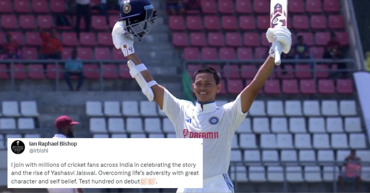 Yashasvi Jaiswal hits a ton on his debut Test