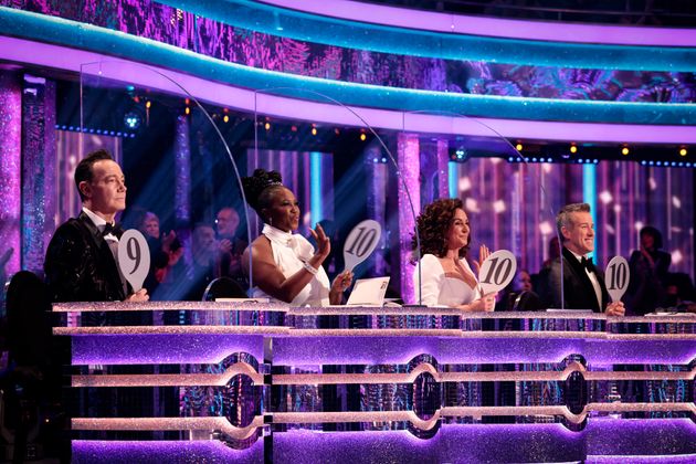 The Strictly Come Dancing judging panel