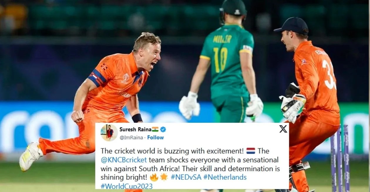 Netherlands beat South Africa in CWC 2023