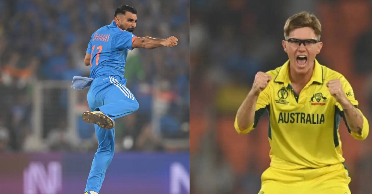 Mohammed Shami and Adam Zampa