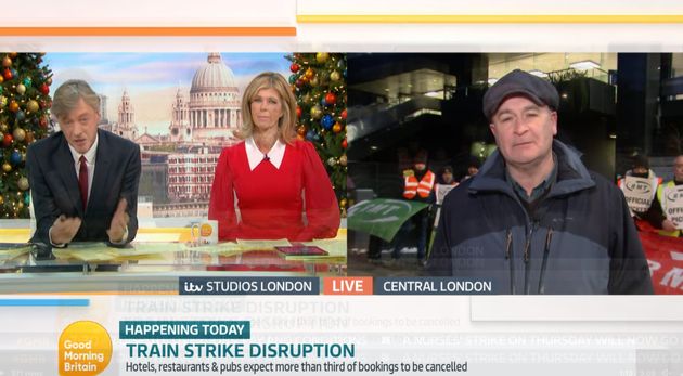 Mick Lynch on Good Morning Britain