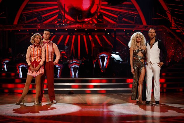 Kaye was voted off after landing in the dance-off with Matt Goss