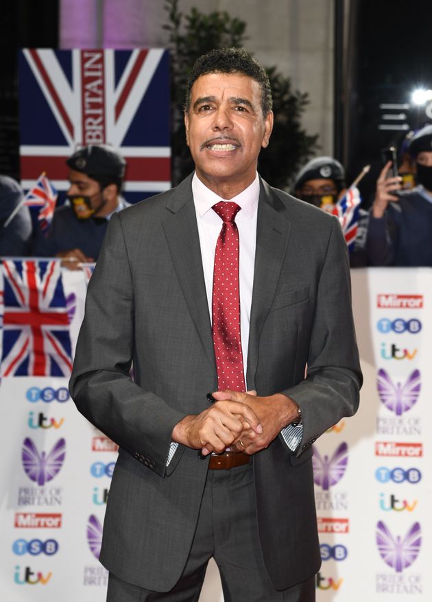 Chris Kamara on the red carpet at last year's Pride Of Britain awards