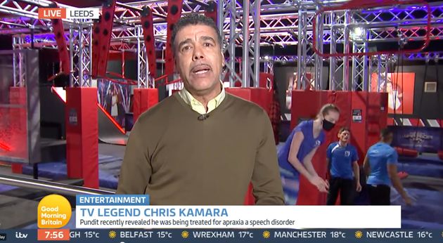 Chris Kamara speaking on Friday's Good Morning Britain