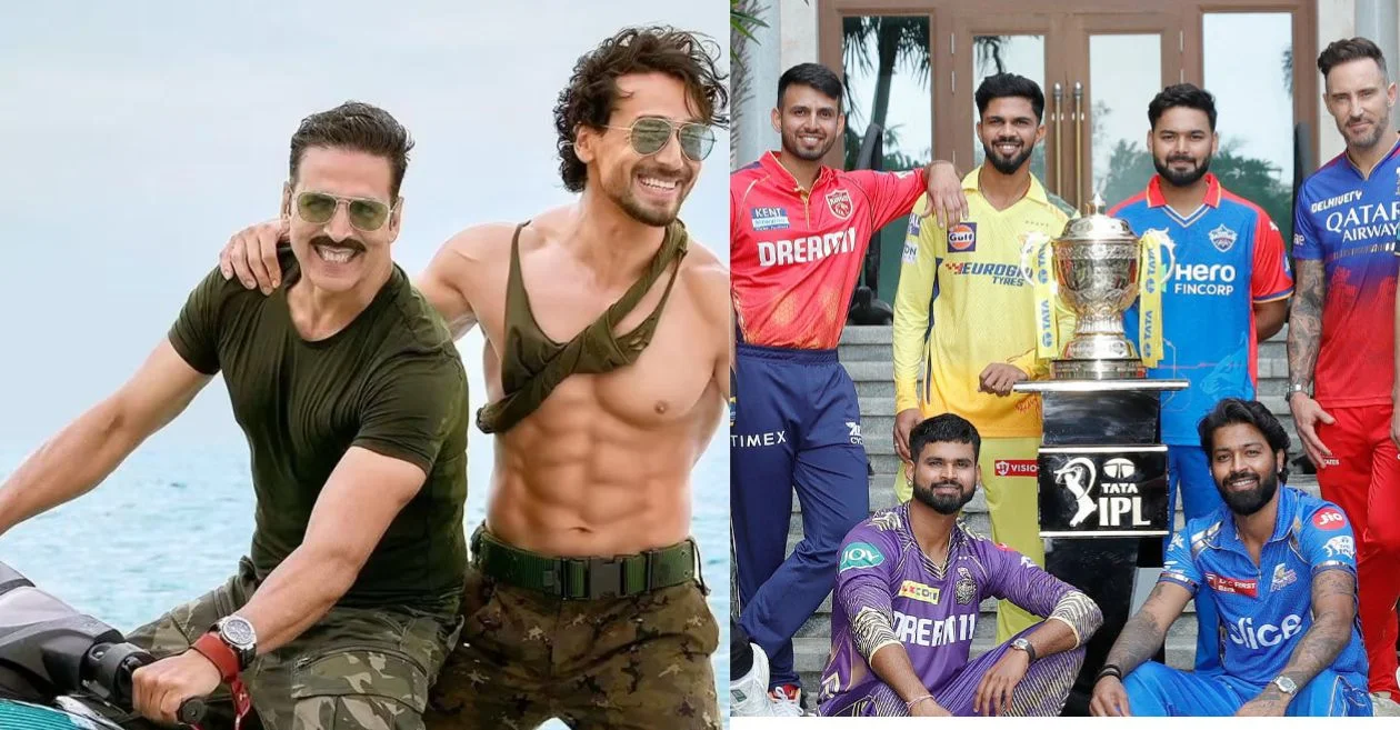 Akshay Kumar, Tiger Shroff and IPL 2024