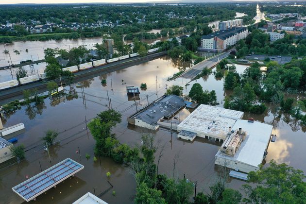 The floods in New Jersey after Hurricane Ida