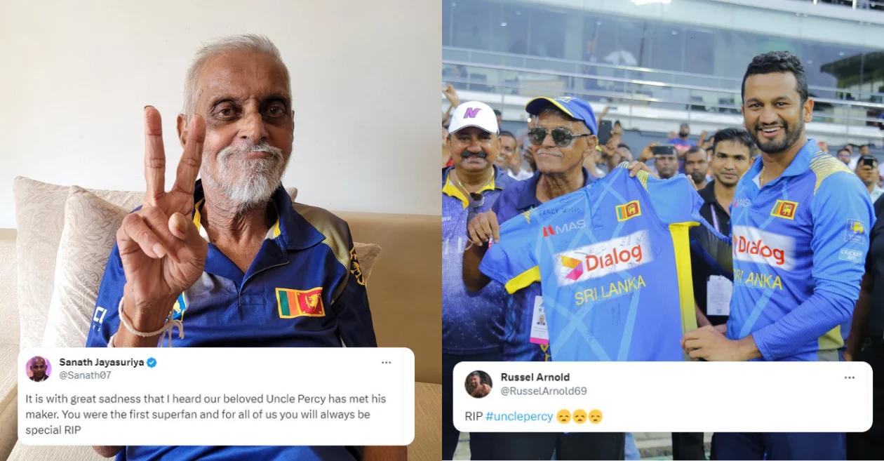 Sri Lanka superfan Uncle Percy passes away