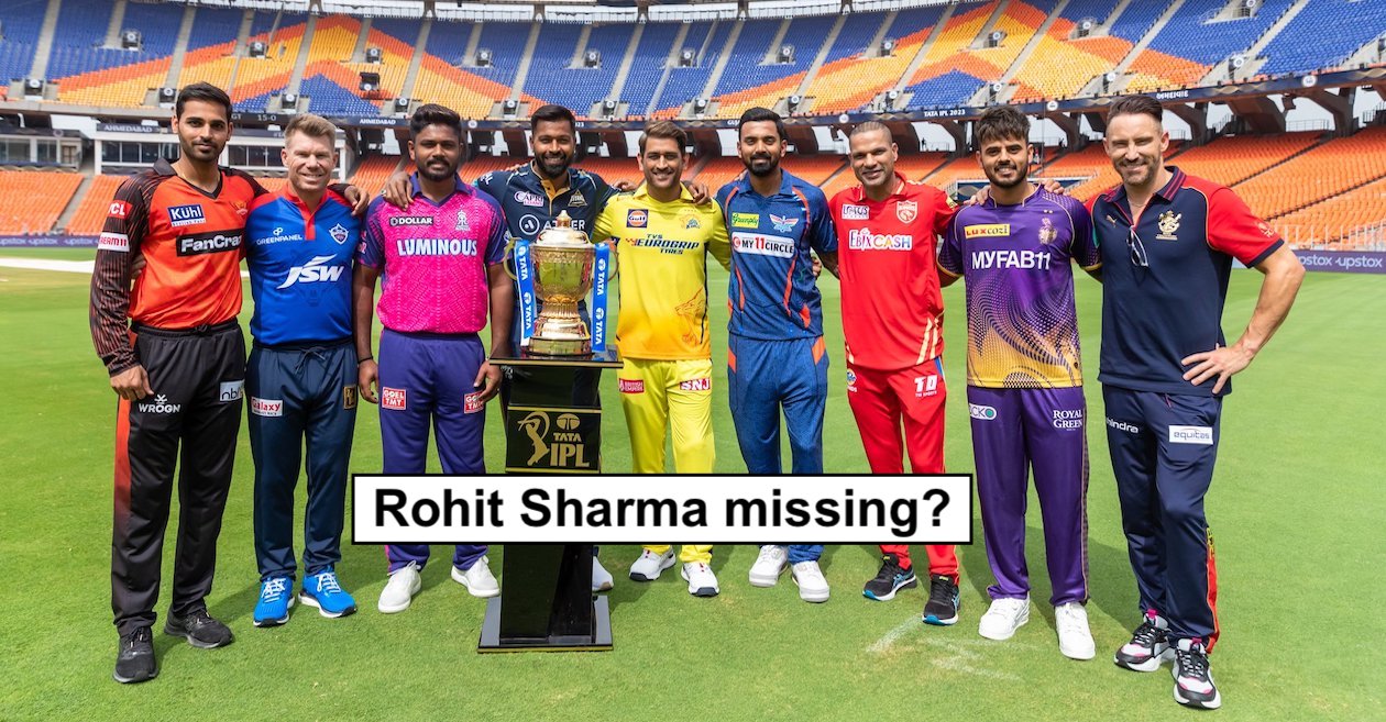 IPL 2023 captains without Rohit Sharma